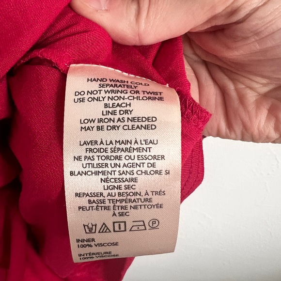 NWT BY ANTHROPOLOGIE RUFFLE-TRIM TEXTURED MINI DRESS Size Small - Picture 13 of 16